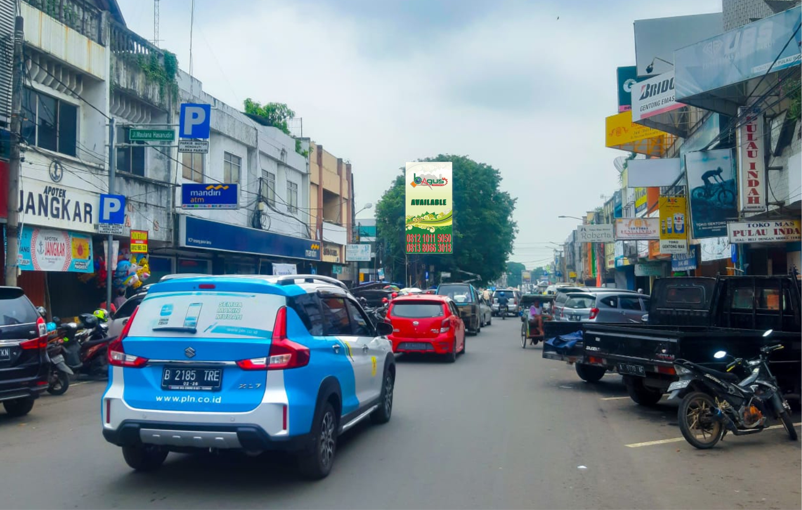 Jl. Maulana Hasanudin, Kotabaru, Kec. Serang, Kota Serang, Banten 42112 ( Pasar Lama Serang )