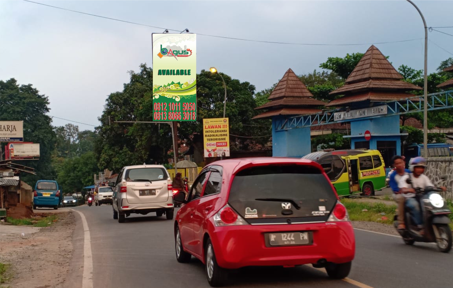 Jl. Mayor Widagdo Kota Pandeglang / Jl Raya Rangkasbitung Pandeglang 