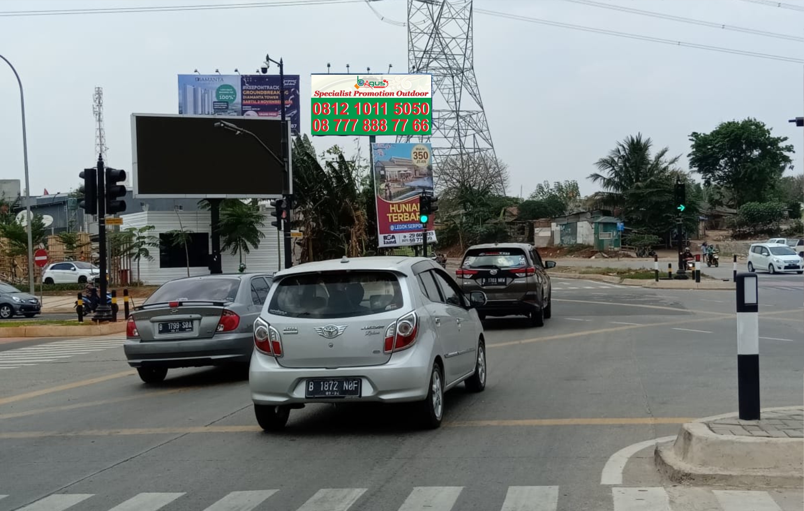 Jl. Raya Cisauk Kab, Tangerang ( Dekat Pasar Moderen Cisauk )