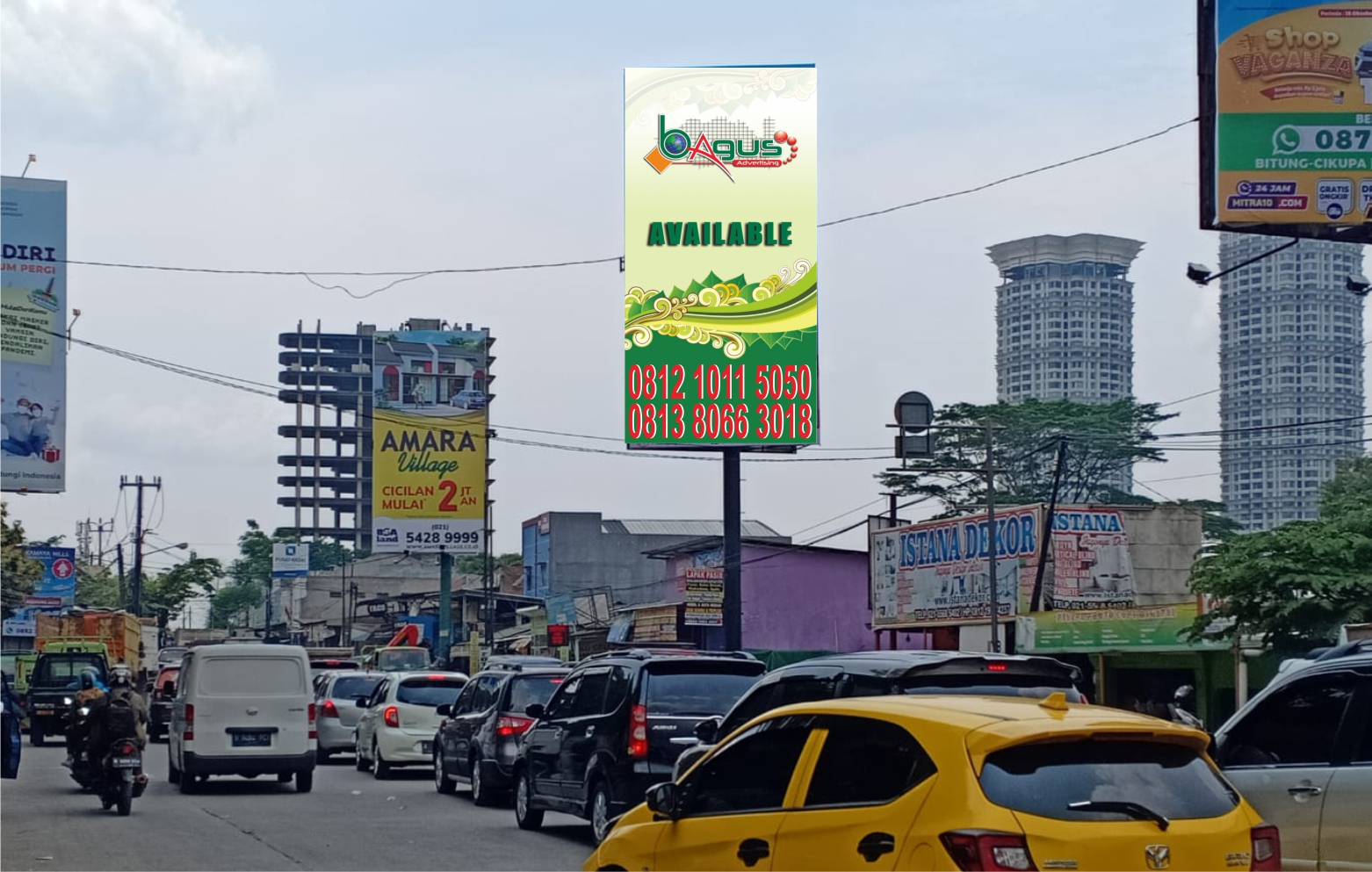 Jl. Raya Legok Karawaci, Klp. Dua, Kec. Klp. Dua, Tangerang, Banten 15810
