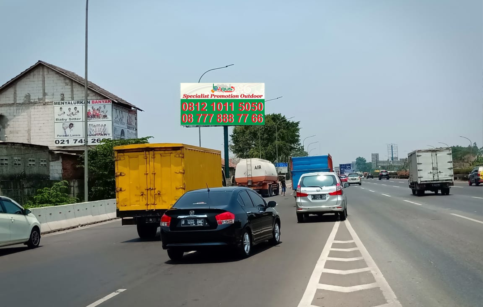 Jl. Tol Jakarta - Tangerang ( Tol Kebonanas KM 18-400 ) 