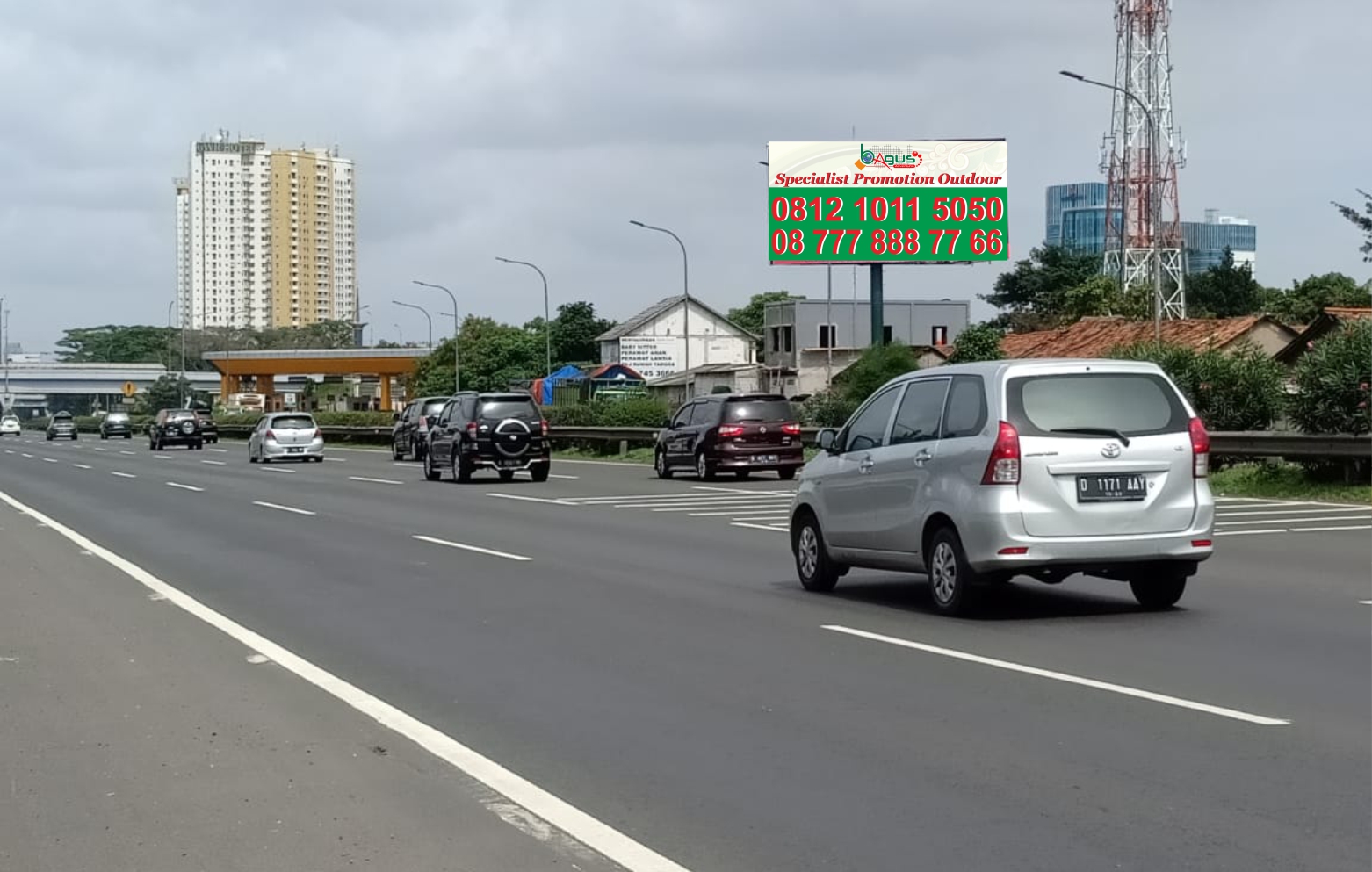 Jl. Tol Jakarta - Tangerang ( Tol Kebonanas KM 18-400 ) 