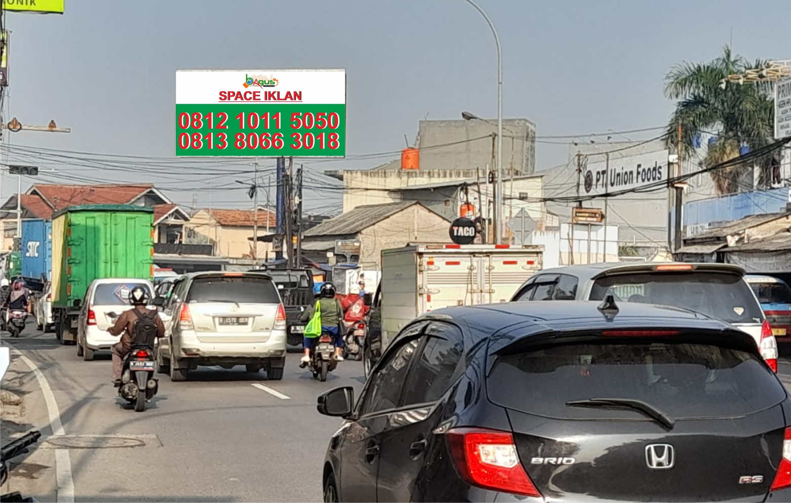 Jl. Gatot Subroto, Jatake, Kec. Jatiuwung, Kota Tangerang, Banten 15136 ( Perigaan Jatake )