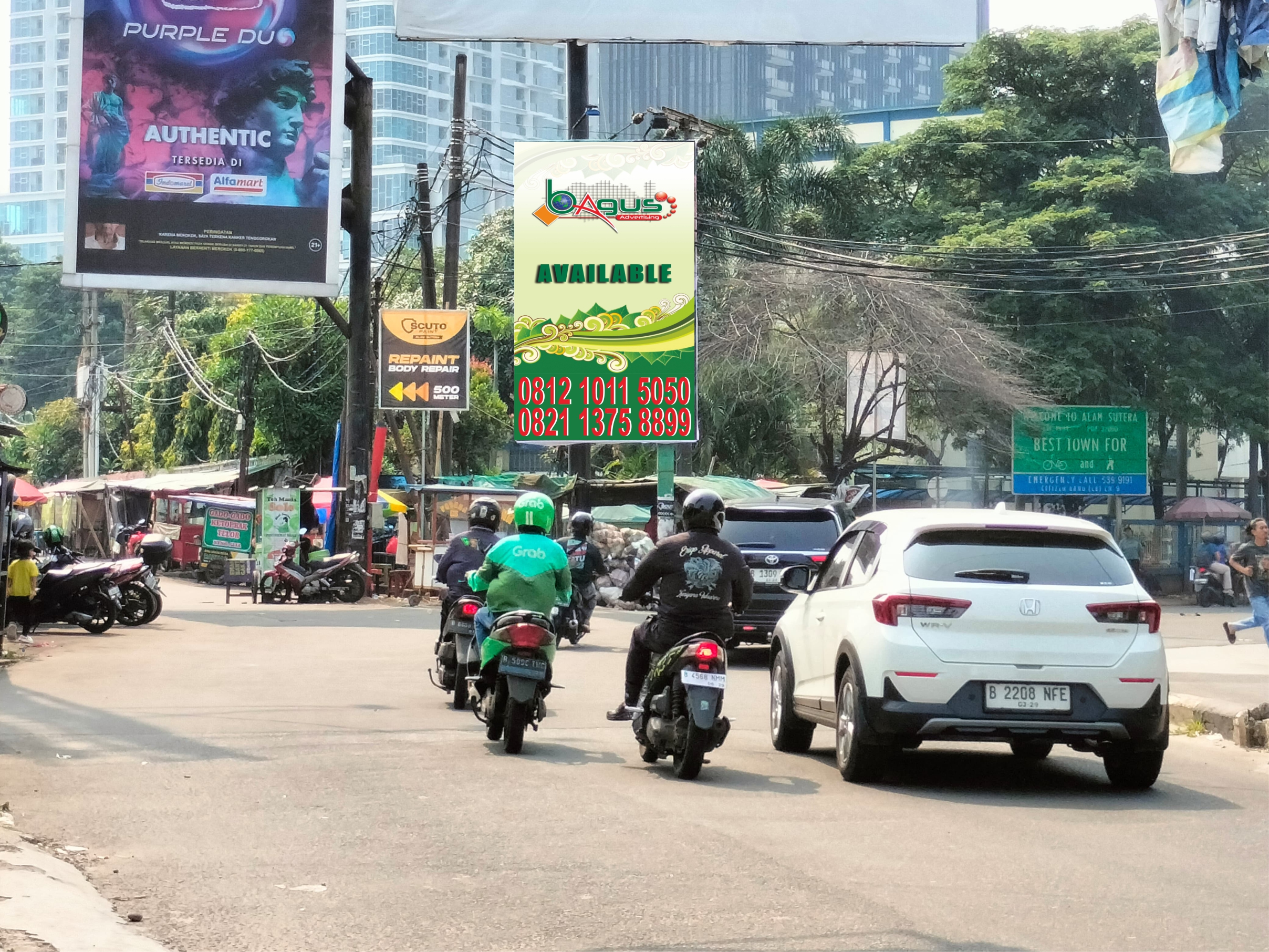 Jl. Bhayangkara Dekat KFC Alam Sutra