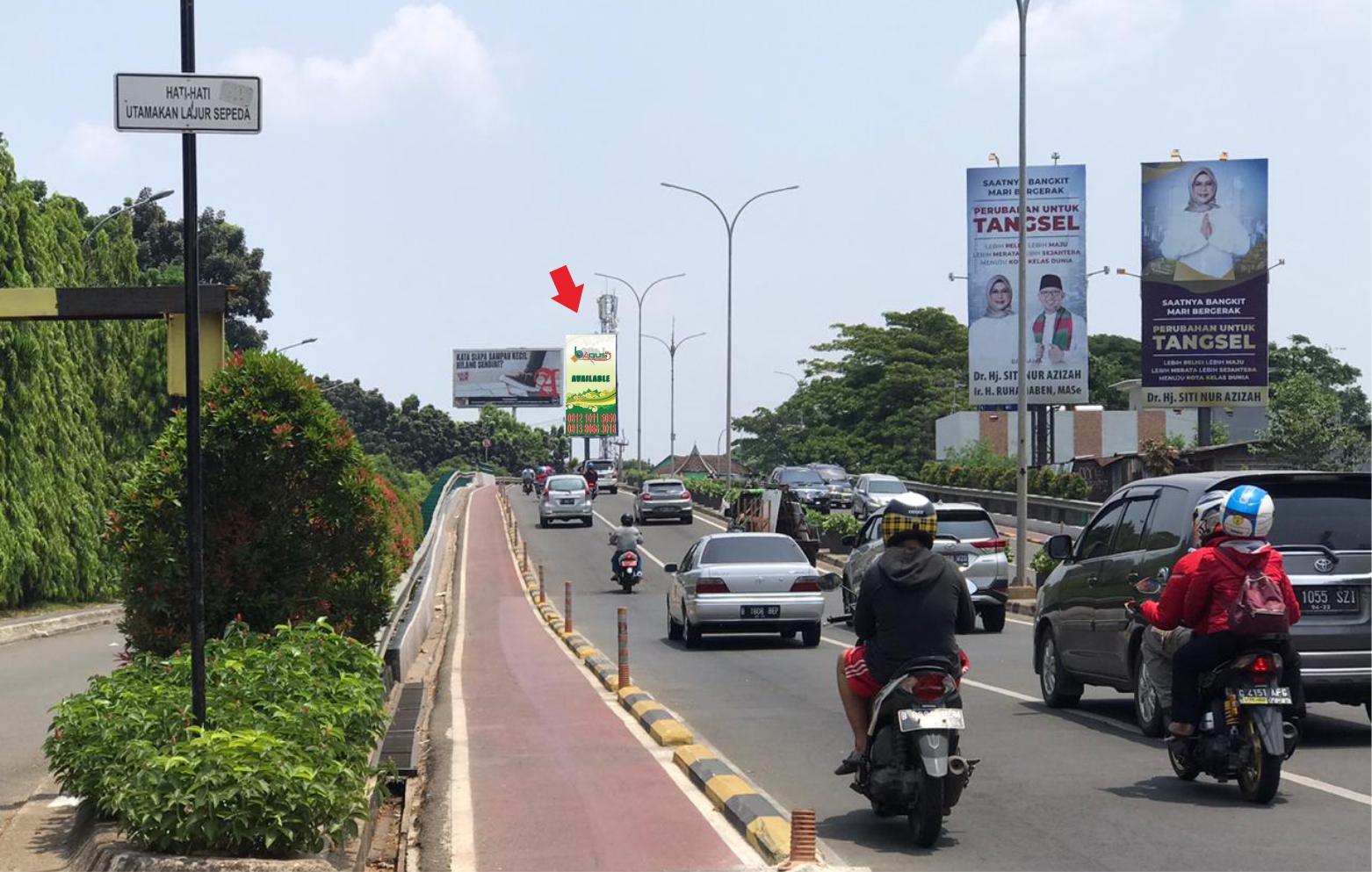 Jl. Boulevard Bintaro Jaya, Kelurahan Parigi, Kecamatan Pd. Aren. 